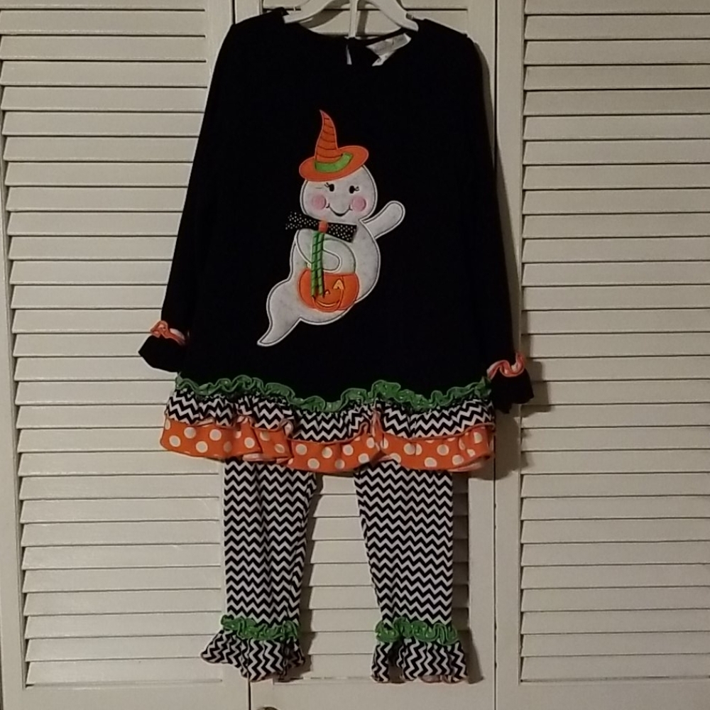 Girls Halloween boutique outfit size 6